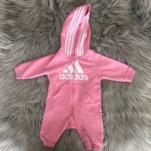 Adidas Hooded Coverall - Infants